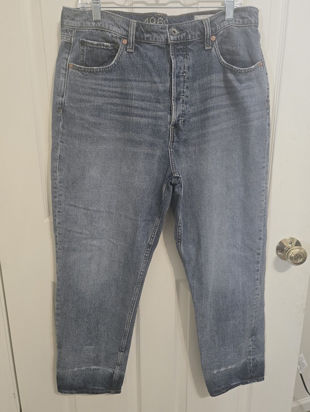 GAP Medium Blue Denim Jeans with Contrast Stitching